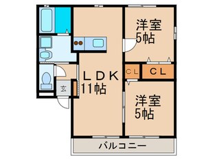 ｍｅｌｏｄｙの物件間取画像